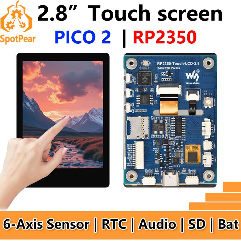 Turing Pi 2 - Raspberry Pi Pico 2 RP2350 2,8-calowy