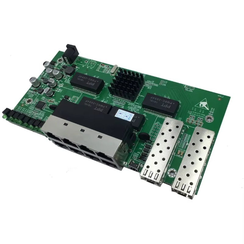 Managed Gigabit Poe Switch 8 Port 802.3At - Niestandardowy 8-portowy przełącznik PoE+ z pełnym