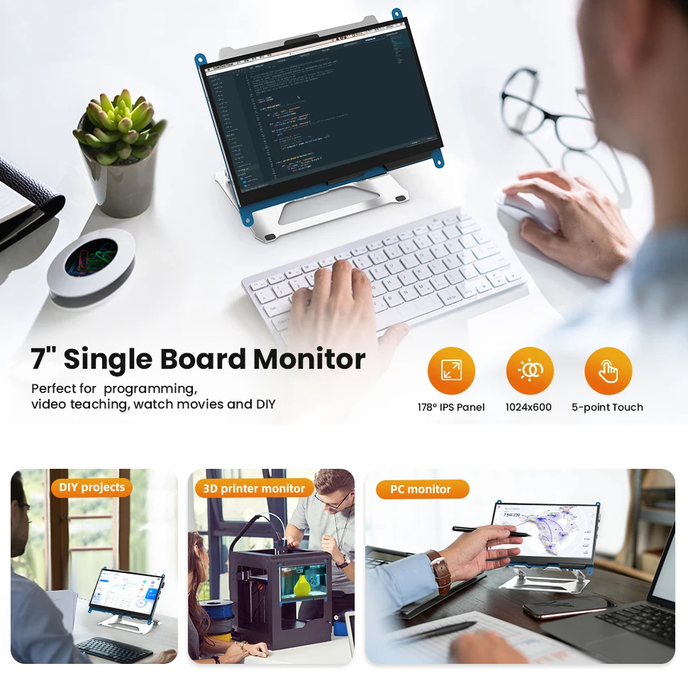 7-calowy monitor z ekranem dot – Turing Pi 2 recenzja i cena