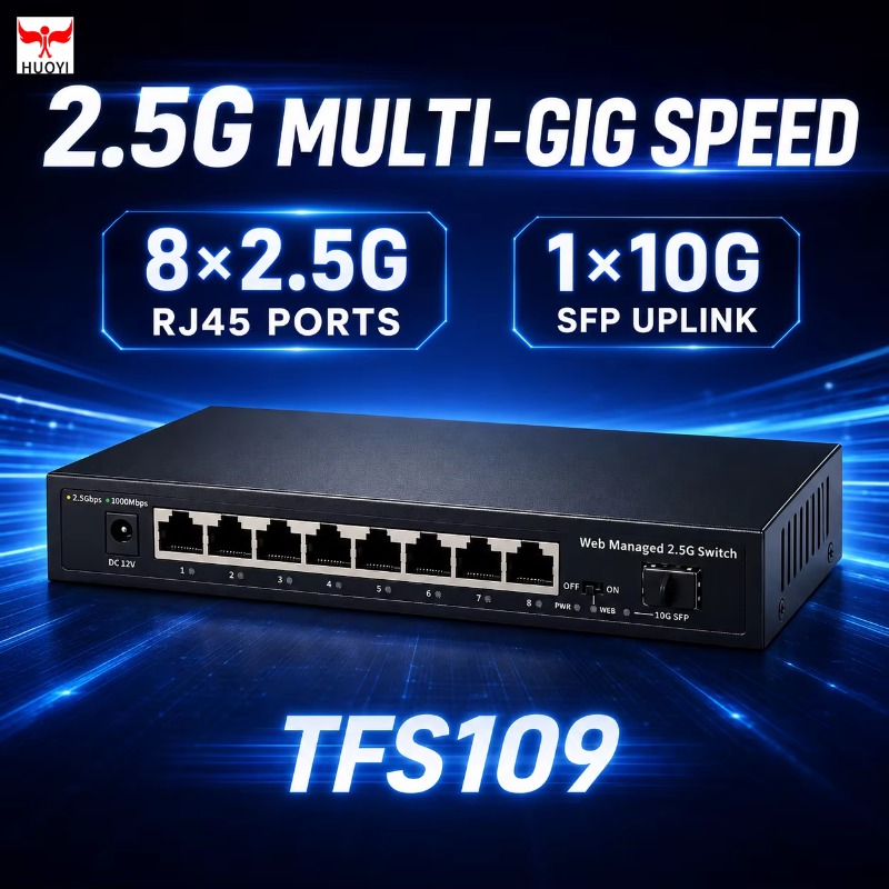 8-portowy przełącznik sieciowy – Sfp+ 10G Managed Switch 8 Port recenzja i cena