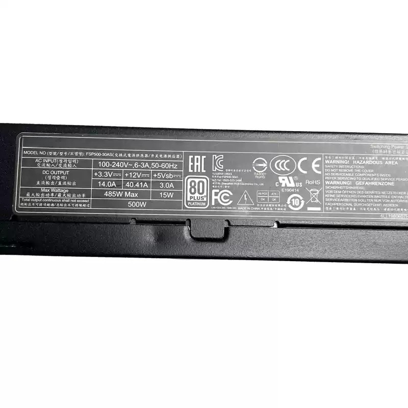 FSP500-30AS – zasilacz Flex AT – Atx Power Supply 1U Flex 500W recenzja i cena